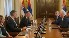 29. avgust 2022. Sastanak predsednika Narodne skupštine sa ambasadorom Sjedinjenih Američkih Država u Republici Srbiji